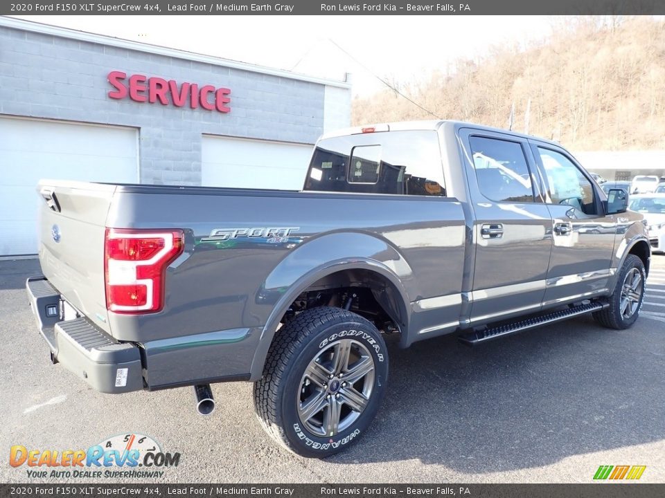 2020 Ford F150 XLT SuperCrew 4x4 Lead Foot / Medium Earth Gray Photo #2