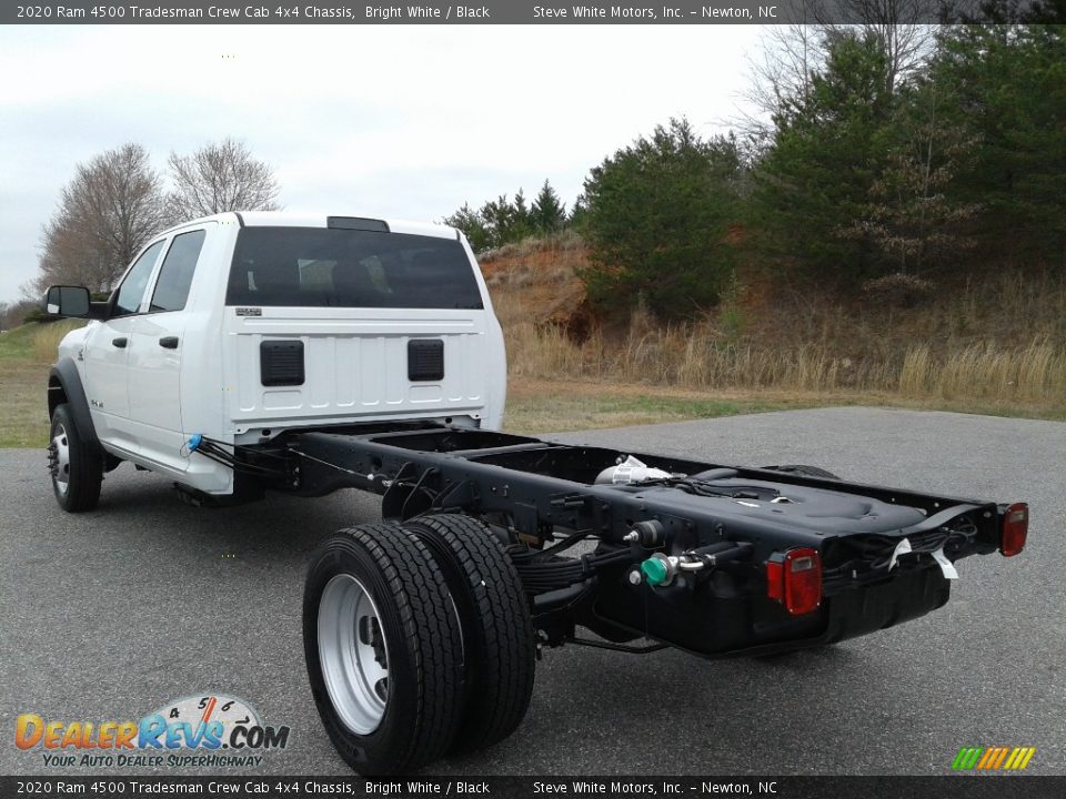 2020 Ram 4500 Tradesman Crew Cab 4x4 Chassis Bright White / Black Photo #5