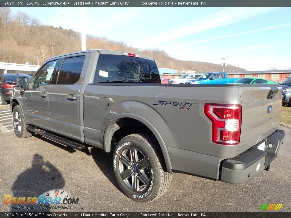 2020 Ford F150 XLT SuperCrew 4x4 Lead Foot / Medium Earth Gray Photo #4