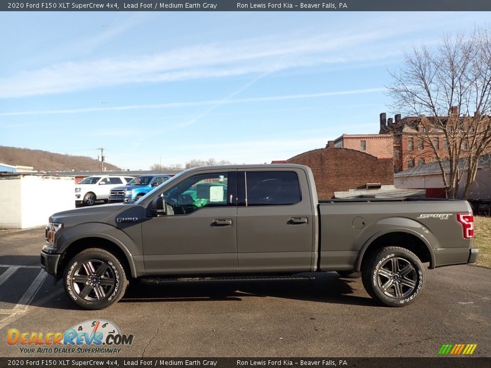 2020 Ford F150 XLT SuperCrew 4x4 Lead Foot / Medium Earth Gray Photo #5