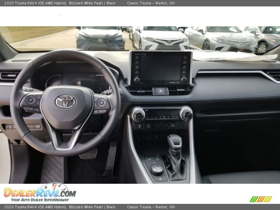 2020 Toyota RAV4 XSE AWD Hybrid Blizzard White Pearl / Black Photo #3