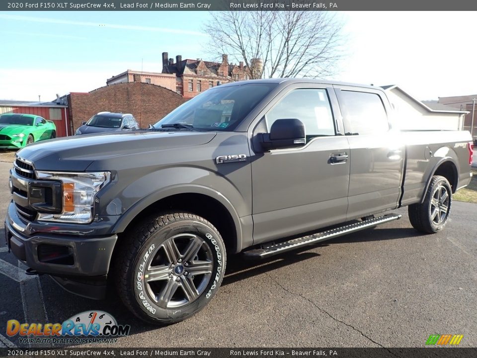 2020 Ford F150 XLT SuperCrew 4x4 Lead Foot / Medium Earth Gray Photo #6