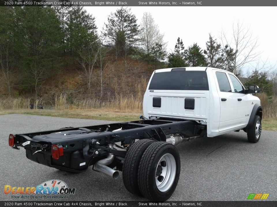 2020 Ram 4500 Tradesman Crew Cab 4x4 Chassis Bright White / Black Photo #8