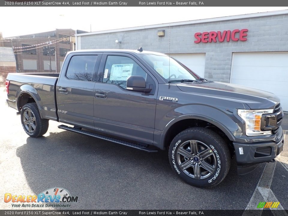 2020 Ford F150 XLT SuperCrew 4x4 Lead Foot / Medium Earth Gray Photo #8