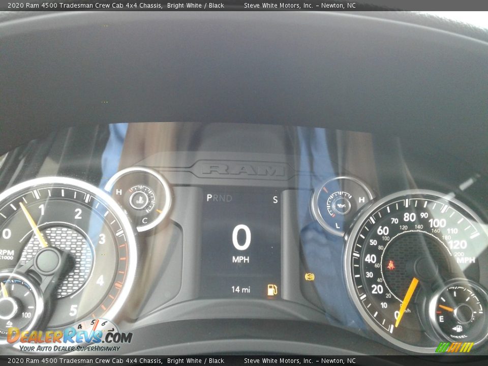 2020 Ram 4500 Tradesman Crew Cab 4x4 Chassis Bright White / Black Photo #19