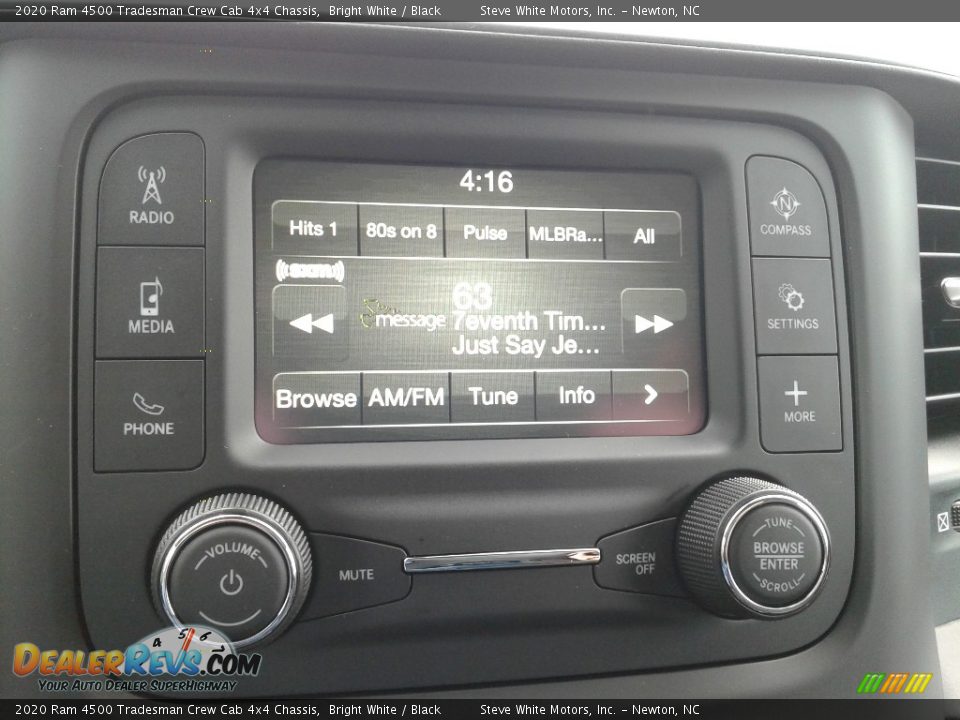 2020 Ram 4500 Tradesman Crew Cab 4x4 Chassis Bright White / Black Photo #21