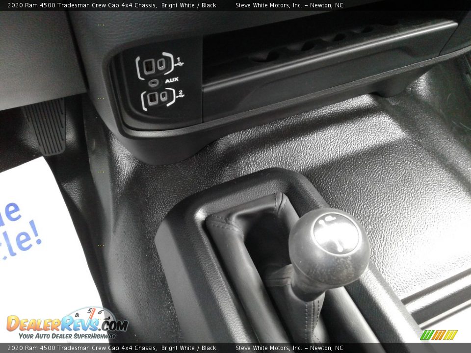 2020 Ram 4500 Tradesman Crew Cab 4x4 Chassis Bright White / Black Photo #23