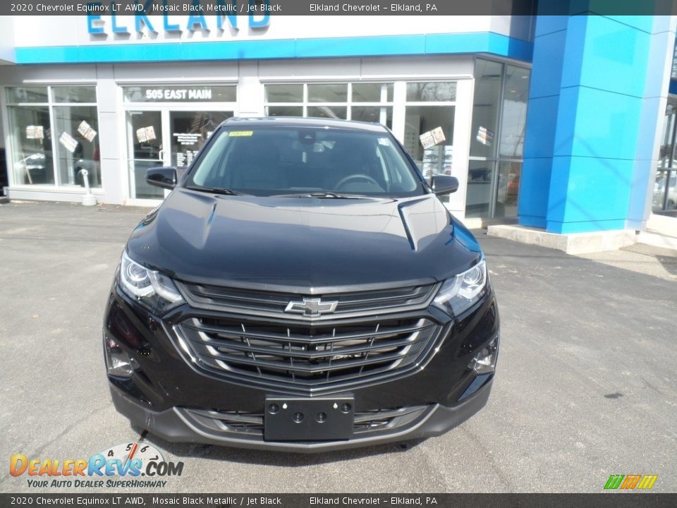 2020 Chevrolet Equinox LT AWD Mosaic Black Metallic / Jet Black Photo #3