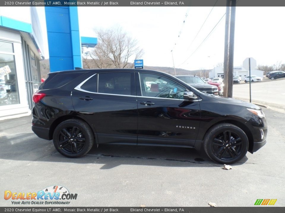 2020 Chevrolet Equinox LT AWD Mosaic Black Metallic / Jet Black Photo #6