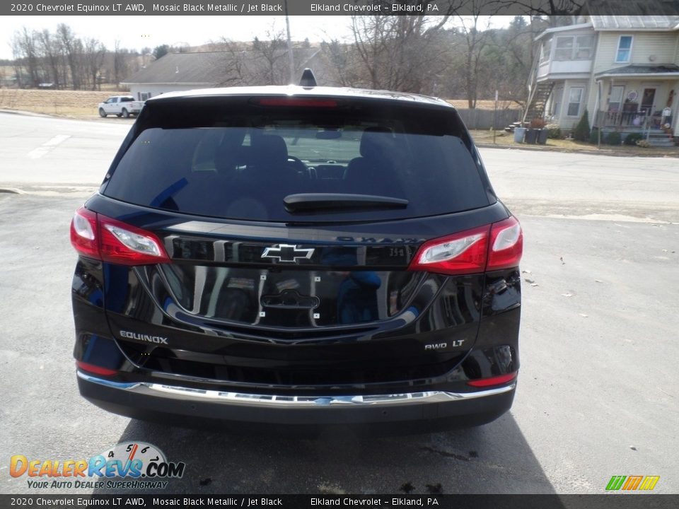 2020 Chevrolet Equinox LT AWD Mosaic Black Metallic / Jet Black Photo #8