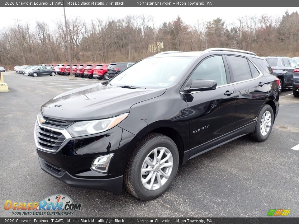 2020 Chevrolet Equinox LT AWD Mosaic Black Metallic / Jet Black Photo #1