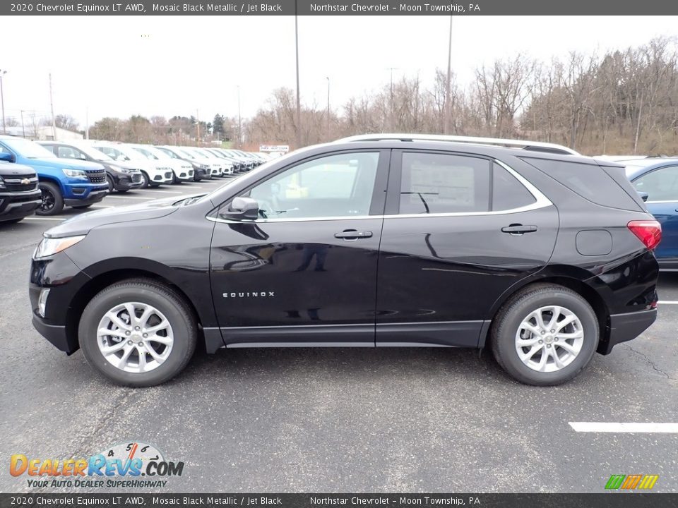 2020 Chevrolet Equinox LT AWD Mosaic Black Metallic / Jet Black Photo #2