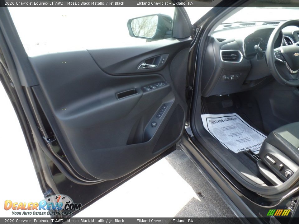 2020 Chevrolet Equinox LT AWD Mosaic Black Metallic / Jet Black Photo #13