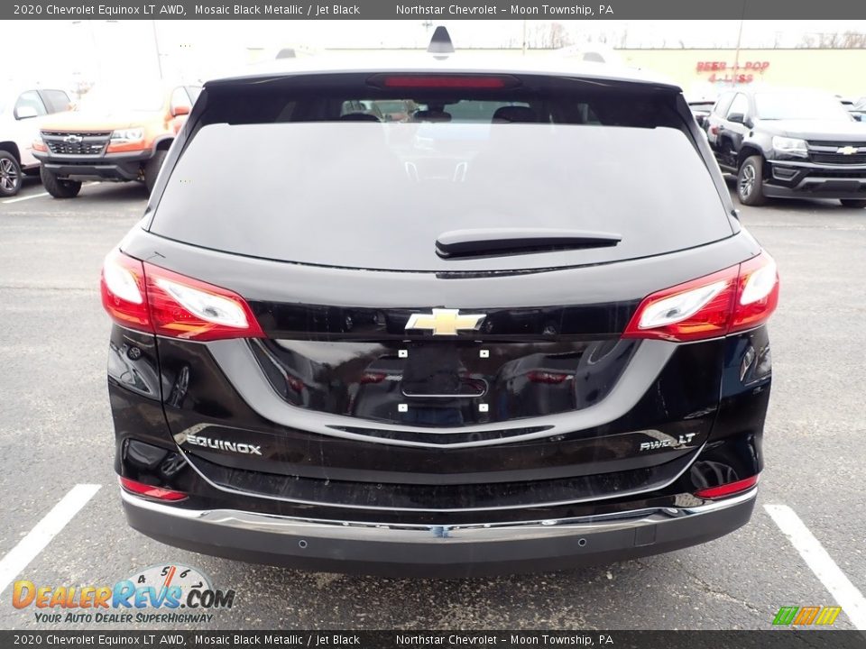 2020 Chevrolet Equinox LT AWD Mosaic Black Metallic / Jet Black Photo #4