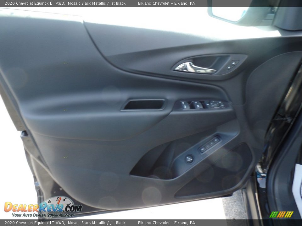 2020 Chevrolet Equinox LT AWD Mosaic Black Metallic / Jet Black Photo #14