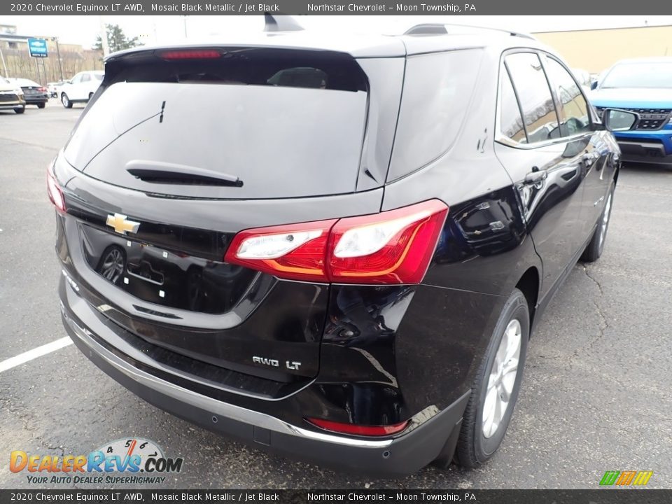 2020 Chevrolet Equinox LT AWD Mosaic Black Metallic / Jet Black Photo #5
