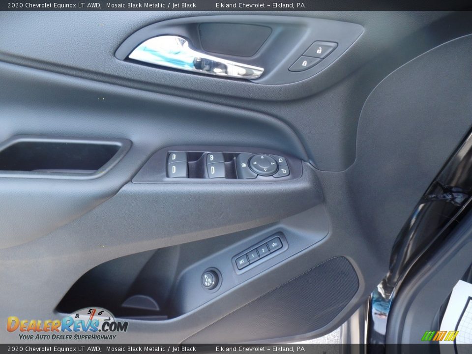 2020 Chevrolet Equinox LT AWD Mosaic Black Metallic / Jet Black Photo #15