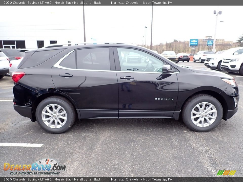 2020 Chevrolet Equinox LT AWD Mosaic Black Metallic / Jet Black Photo #6