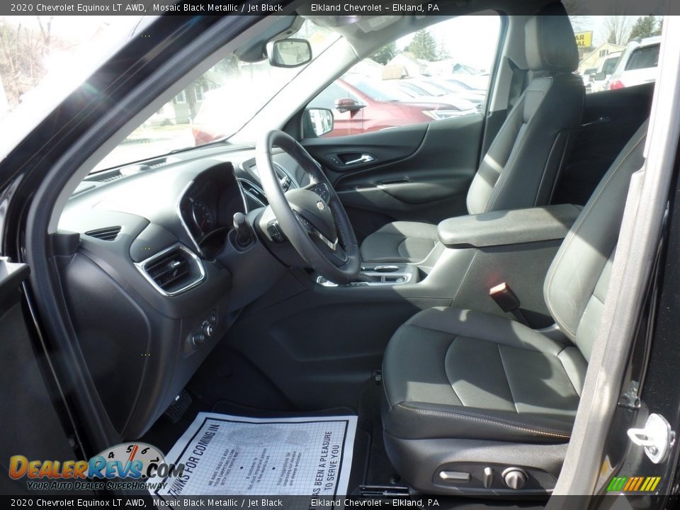 2020 Chevrolet Equinox LT AWD Mosaic Black Metallic / Jet Black Photo #16
