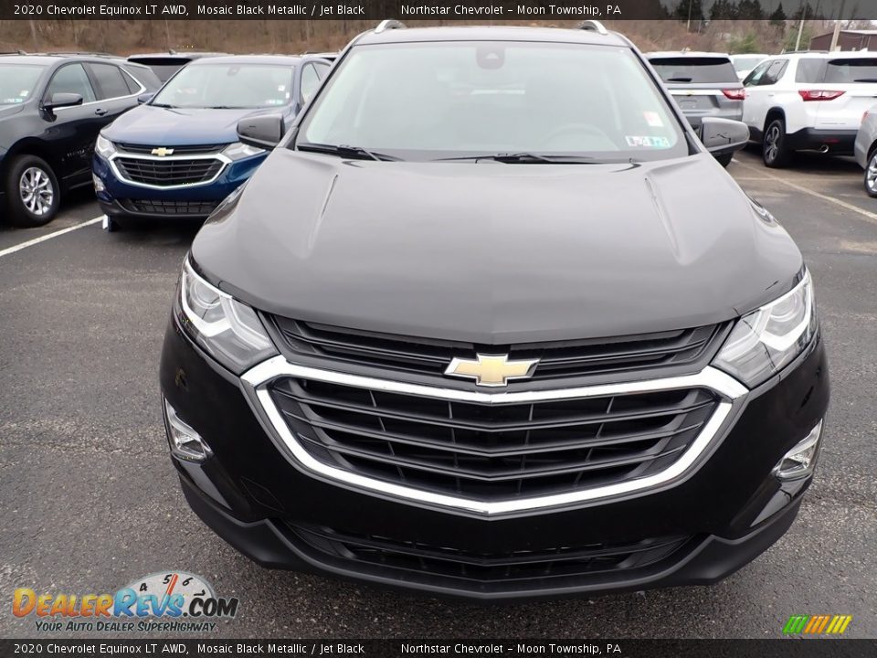 2020 Chevrolet Equinox LT AWD Mosaic Black Metallic / Jet Black Photo #8