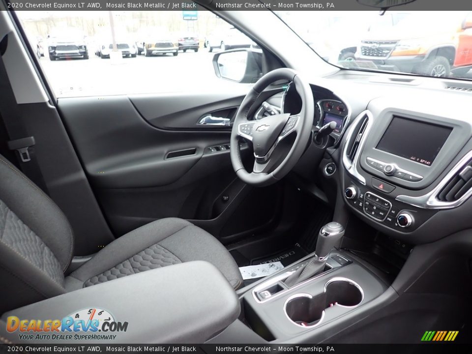 2020 Chevrolet Equinox LT AWD Mosaic Black Metallic / Jet Black Photo #11