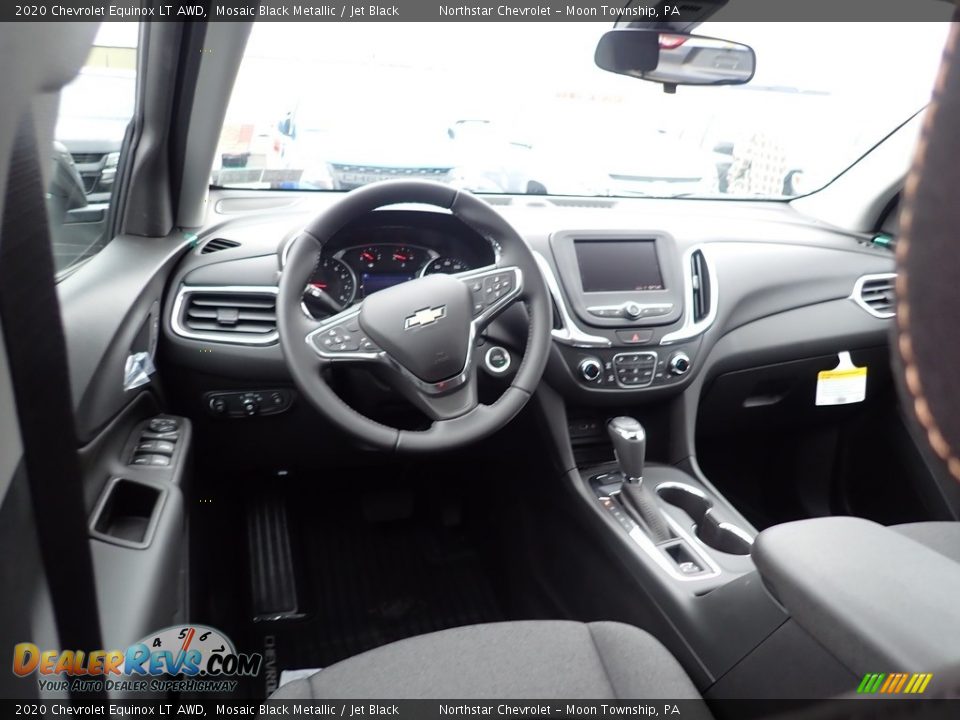 2020 Chevrolet Equinox LT AWD Mosaic Black Metallic / Jet Black Photo #14