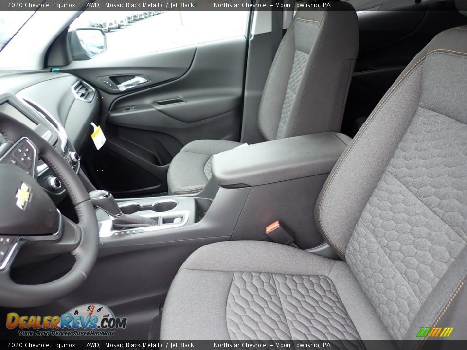 2020 Chevrolet Equinox LT AWD Mosaic Black Metallic / Jet Black Photo #16