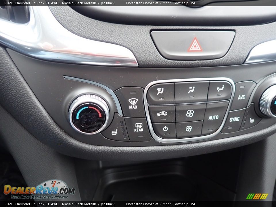 2020 Chevrolet Equinox LT AWD Mosaic Black Metallic / Jet Black Photo #20