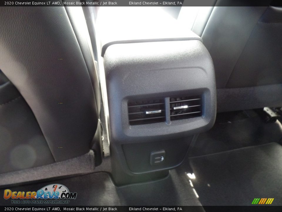 2020 Chevrolet Equinox LT AWD Mosaic Black Metallic / Jet Black Photo #34