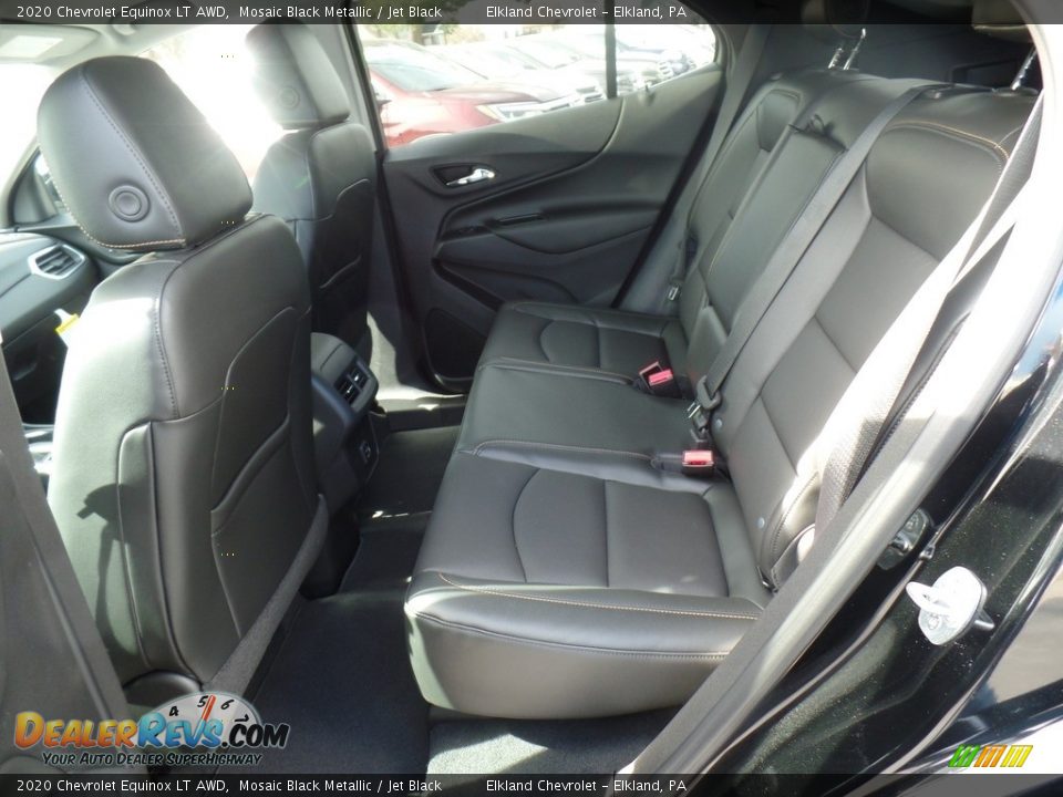 2020 Chevrolet Equinox LT AWD Mosaic Black Metallic / Jet Black Photo #36