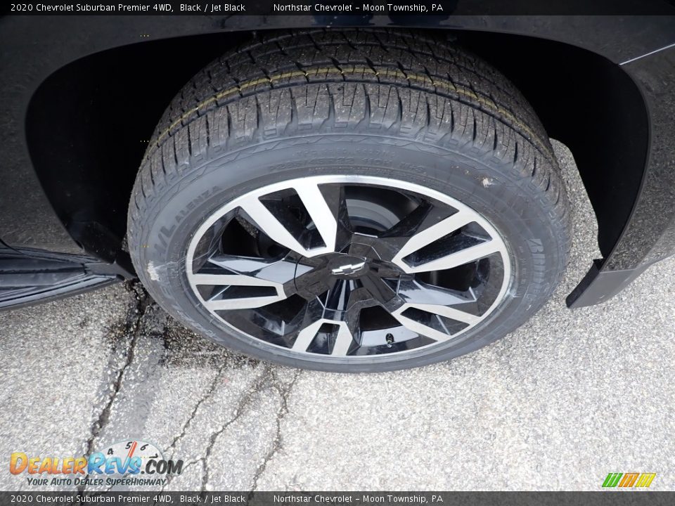 2020 Chevrolet Suburban Premier 4WD Black / Jet Black Photo #9