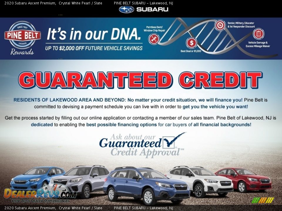 Dealer Info of 2020 Subaru Ascent Premium Photo #11