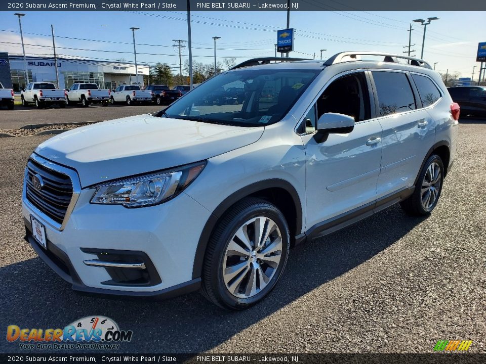 2020 Subaru Ascent Premium Crystal White Pearl / Slate Photo #20