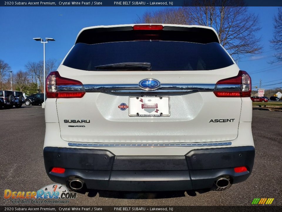 2020 Subaru Ascent Premium Crystal White Pearl / Slate Photo #23