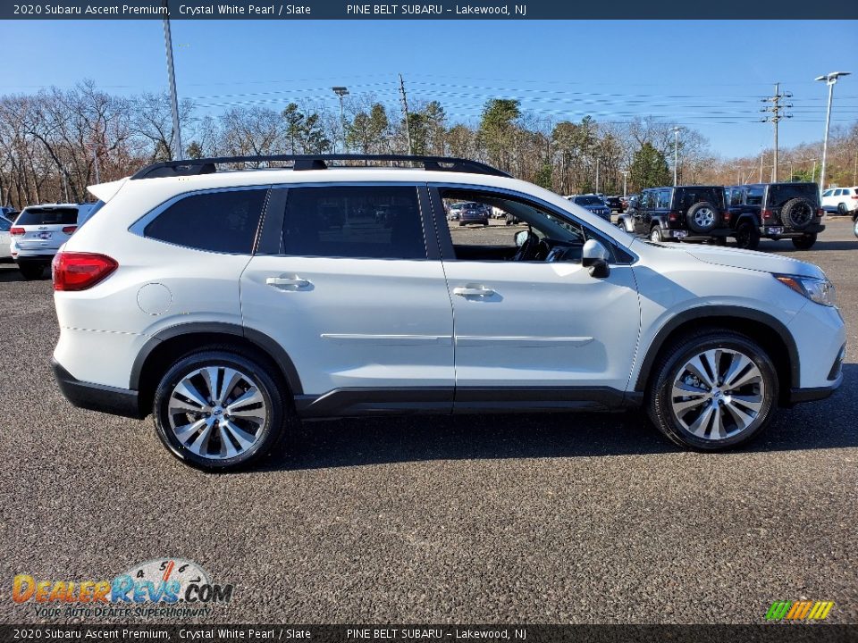 2020 Subaru Ascent Premium Crystal White Pearl / Slate Photo #25