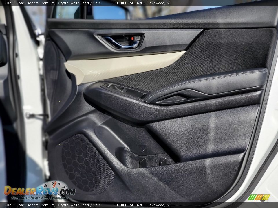 2020 Subaru Ascent Premium Crystal White Pearl / Slate Photo #27