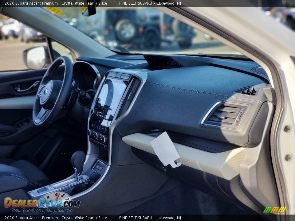 2020 Subaru Ascent Premium Crystal White Pearl / Slate Photo #28