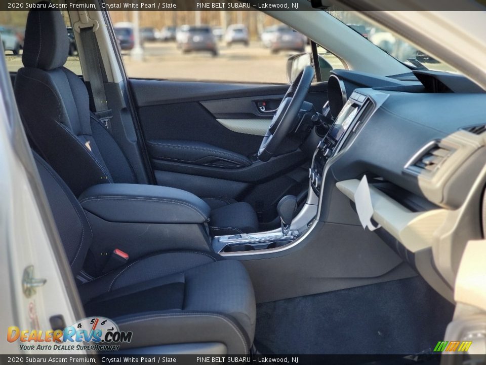 2020 Subaru Ascent Premium Crystal White Pearl / Slate Photo #29
