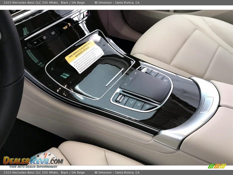 2020 Mercedes-Benz GLC 300 4Matic Black / Silk Beige Photo #7