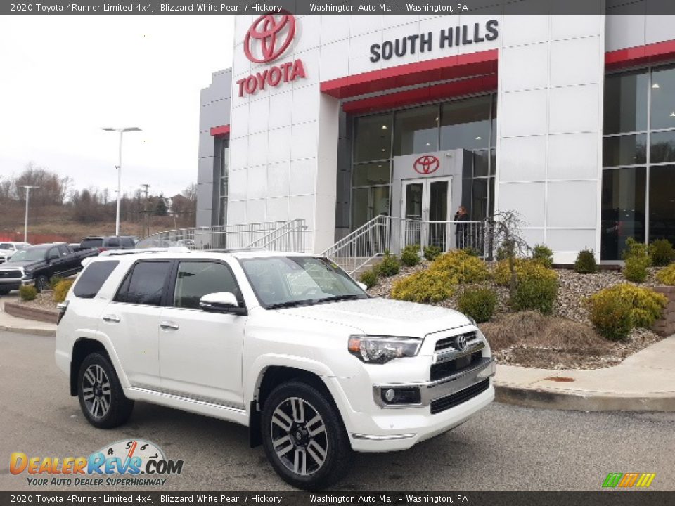 2020 Toyota 4Runner Limited 4x4 Blizzard White Pearl / Hickory Photo #1