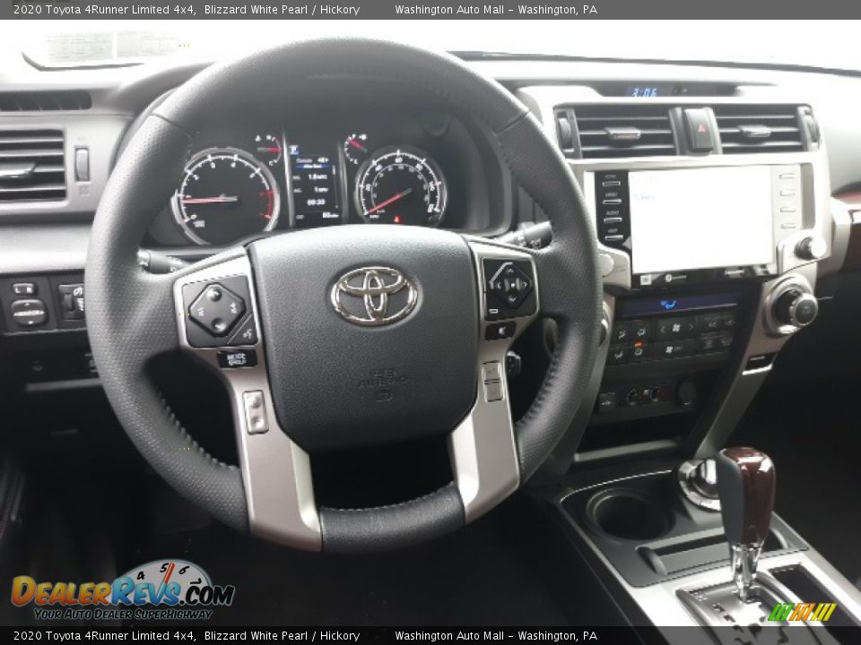 2020 Toyota 4Runner Limited 4x4 Blizzard White Pearl / Hickory Photo #3