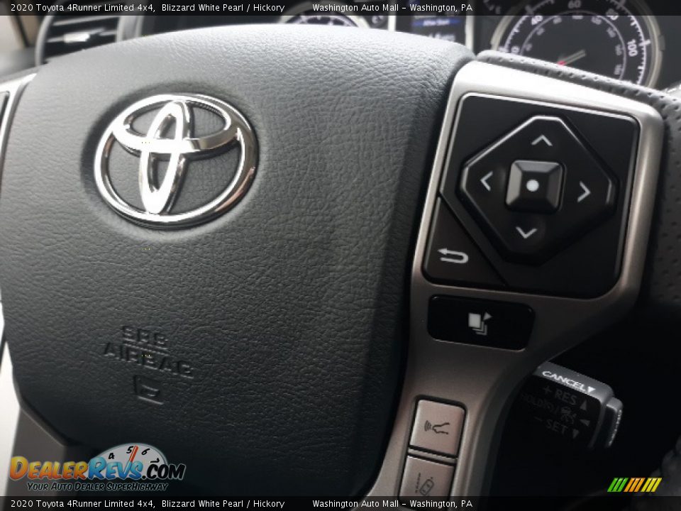 2020 Toyota 4Runner Limited 4x4 Blizzard White Pearl / Hickory Photo #6