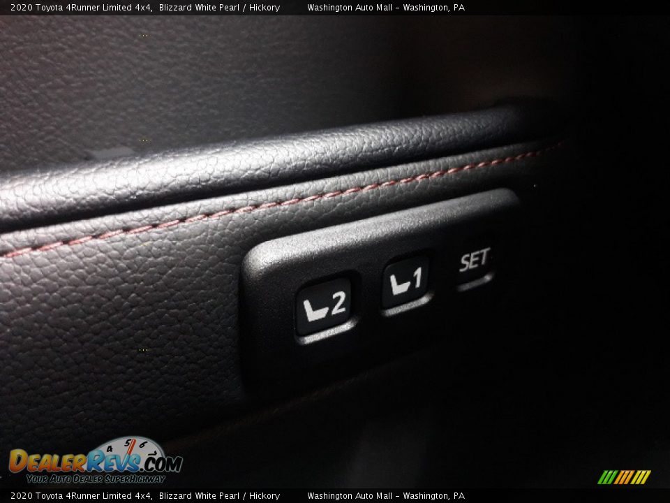 2020 Toyota 4Runner Limited 4x4 Blizzard White Pearl / Hickory Photo #8