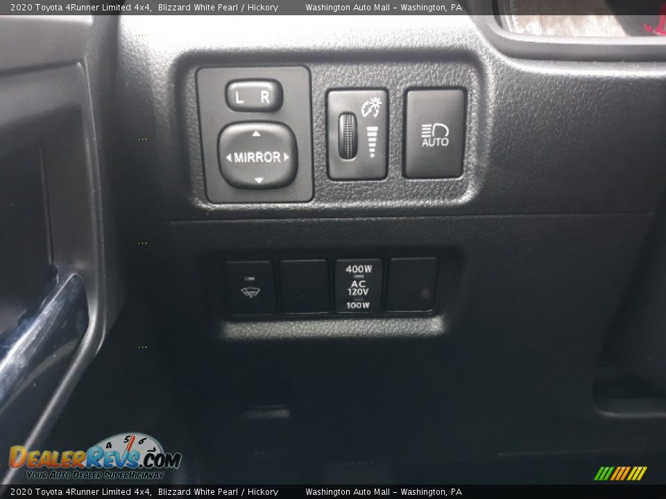 2020 Toyota 4Runner Limited 4x4 Blizzard White Pearl / Hickory Photo #9