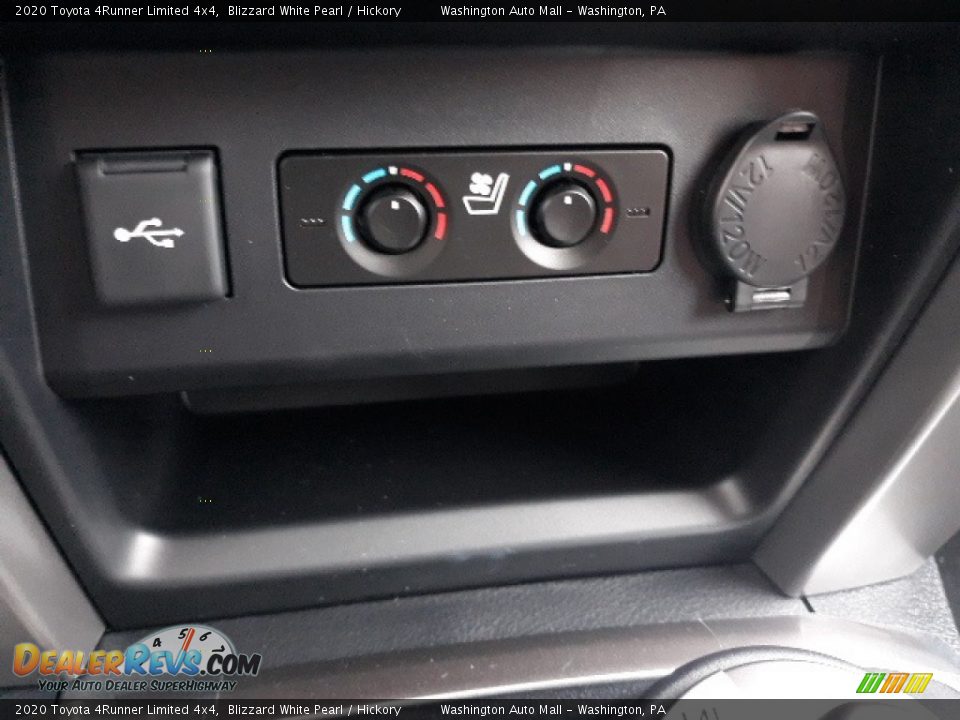 2020 Toyota 4Runner Limited 4x4 Blizzard White Pearl / Hickory Photo #14