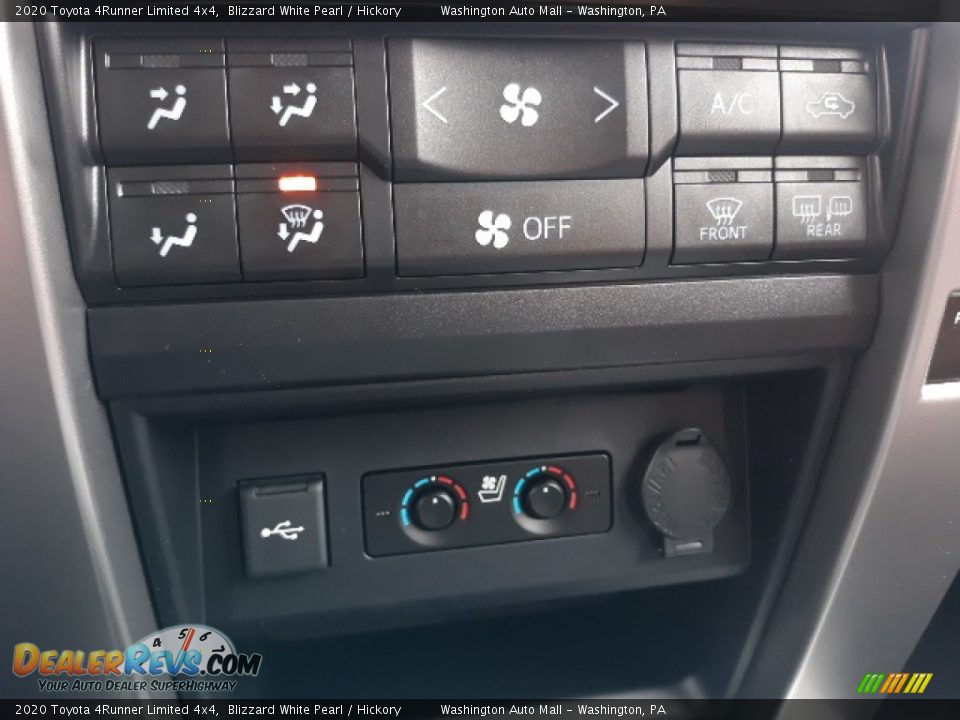 2020 Toyota 4Runner Limited 4x4 Blizzard White Pearl / Hickory Photo #15