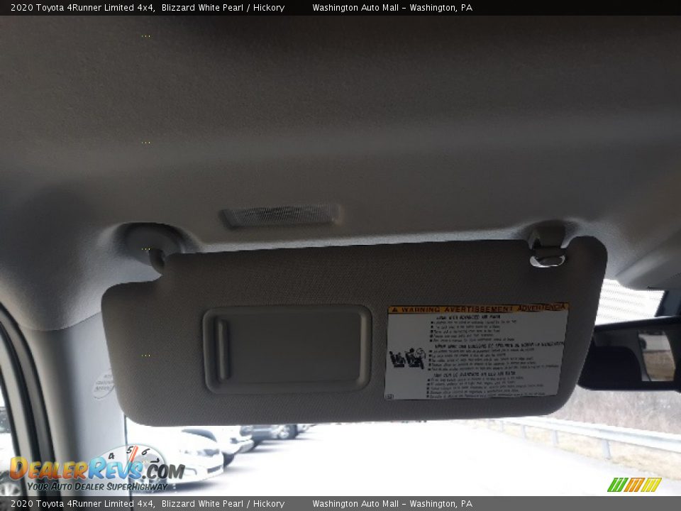 2020 Toyota 4Runner Limited 4x4 Blizzard White Pearl / Hickory Photo #20