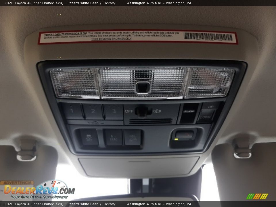 2020 Toyota 4Runner Limited 4x4 Blizzard White Pearl / Hickory Photo #21