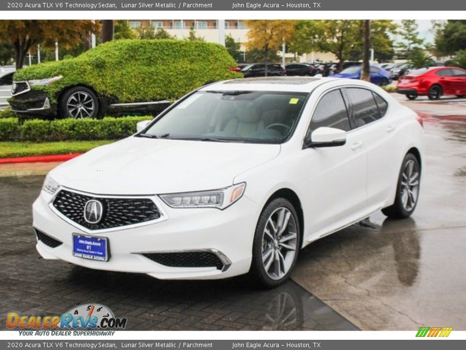 2020 Acura TLX V6 Technology Sedan Lunar Silver Metallic / Parchment Photo #2