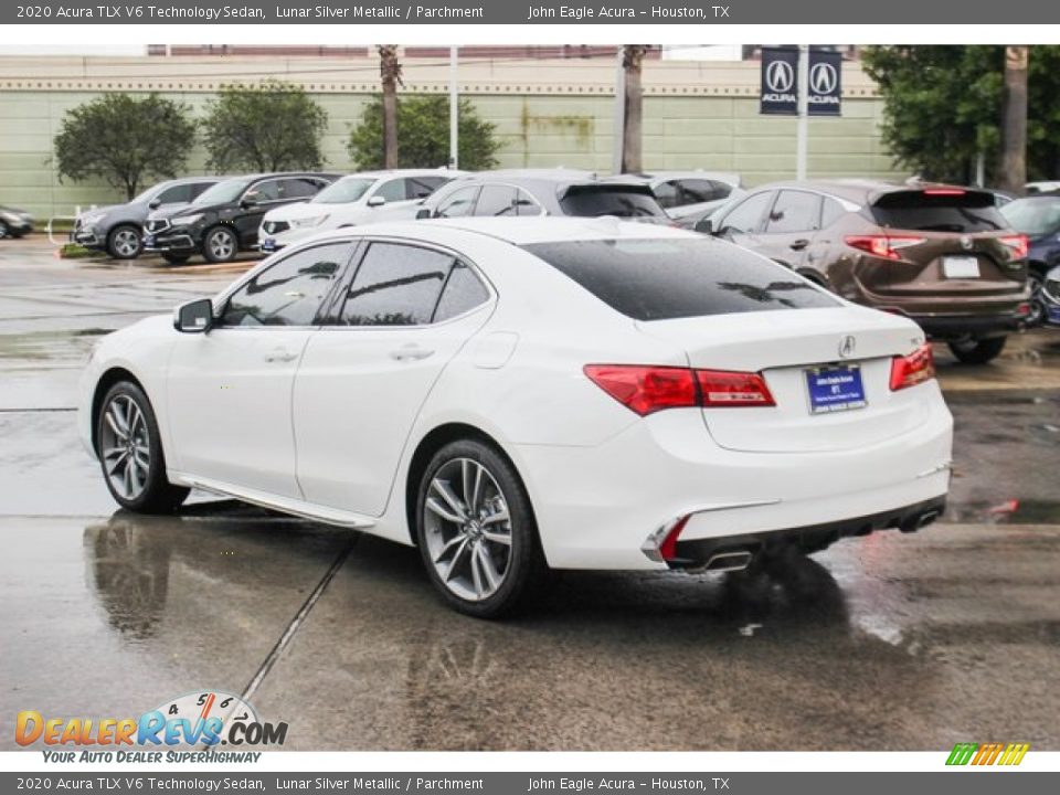 2020 Acura TLX V6 Technology Sedan Lunar Silver Metallic / Parchment Photo #4